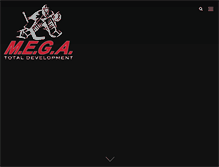 Tablet Screenshot of megagoaltending.com
